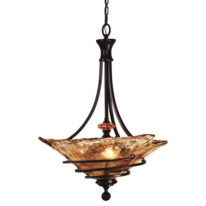 Vitalia - 3 Light Pendant - Oil Rubbed Bronze