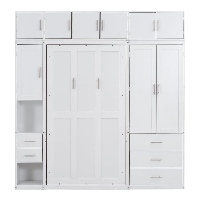 Murphy Bed With Lockers And Wardrobes