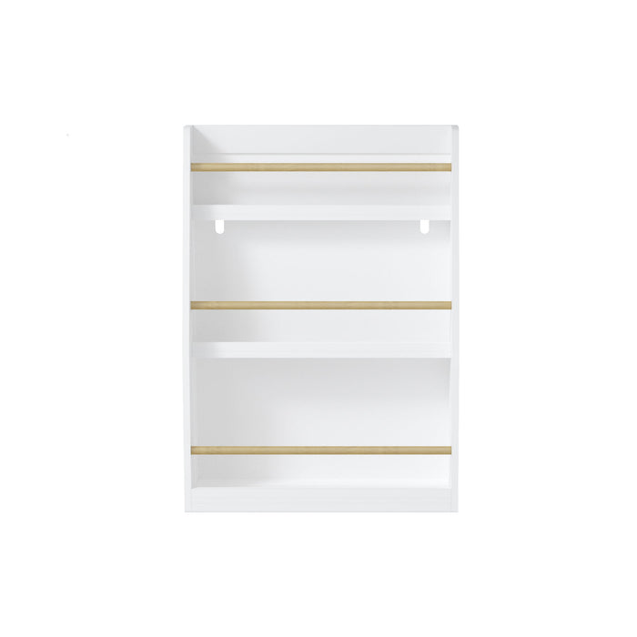 3 Tier Book Shelf, Compact Storage For Bedrooms