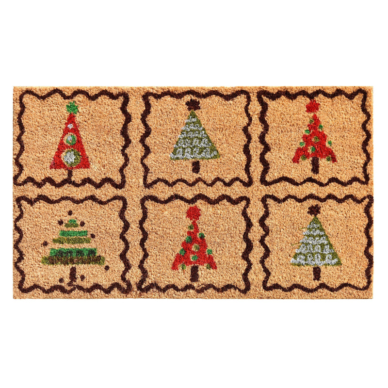 Christmas Trees Doormat