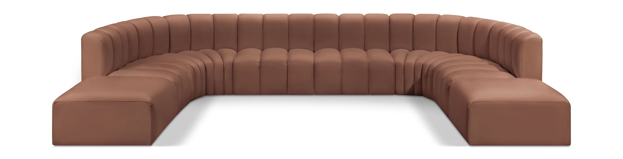 Arc - Faux Leather Modular Sectional