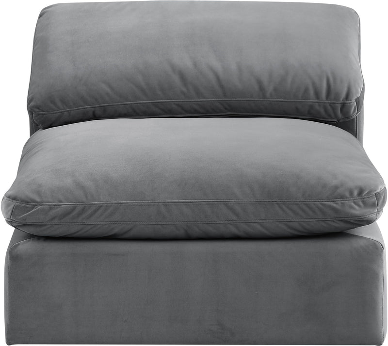 Comfy - Velvet Armless Chair