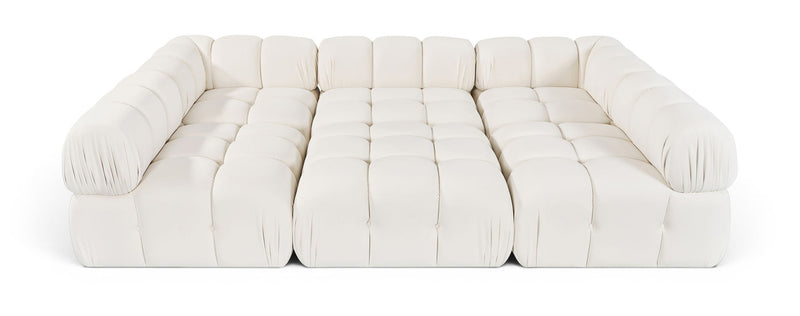 Orin - Velvet 6 Piece Modular Sectional