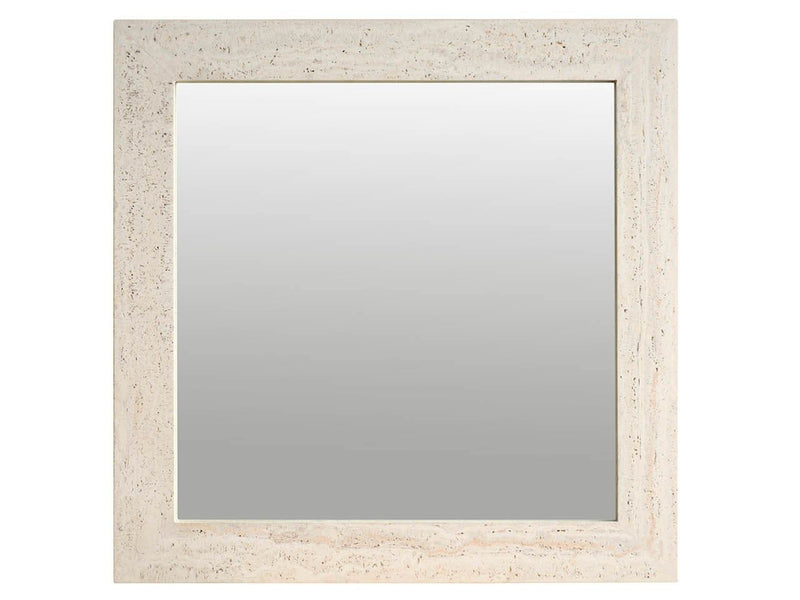 Modern - Travertine Mirror - Beige