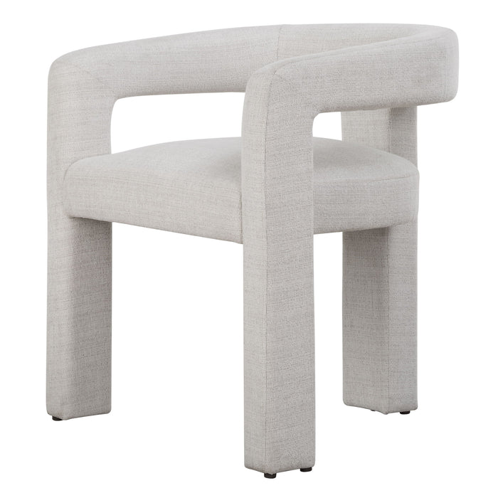 Perspective - Fabric Dining Chair - Gray