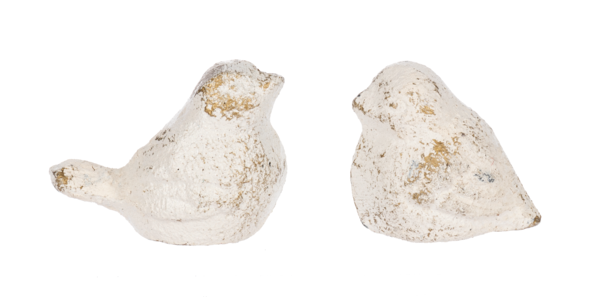 Mini Goldwash Bird Décor | Set of 2