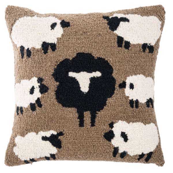 Farm Animal Punch Hook Pillow