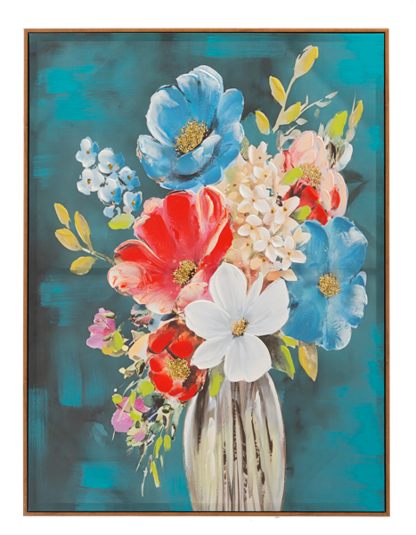 Bright Floral Bouquet 29.5 x 39.5