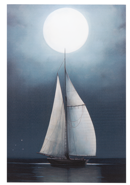Sailboat Print on Canvas
