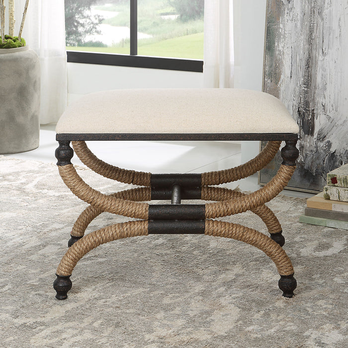 Icaria - Upholstered Small Bench