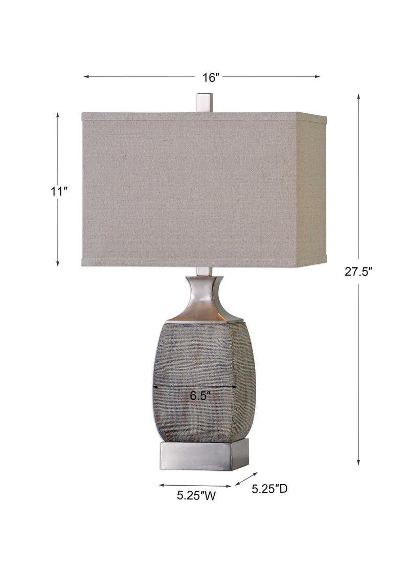Caffaro - Table Lamp - Rust Bronze