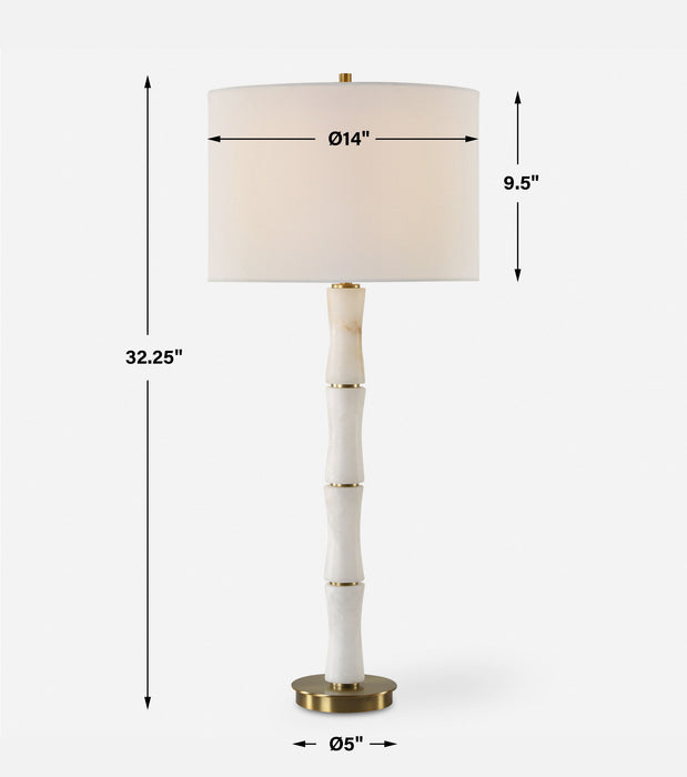 Unify - Alabaster Table Lamp