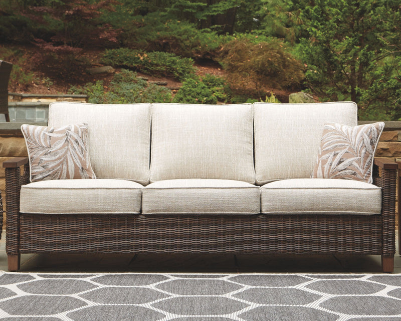 Paradise Trail - 3 Pc. - Lounge Set - Medium Brown