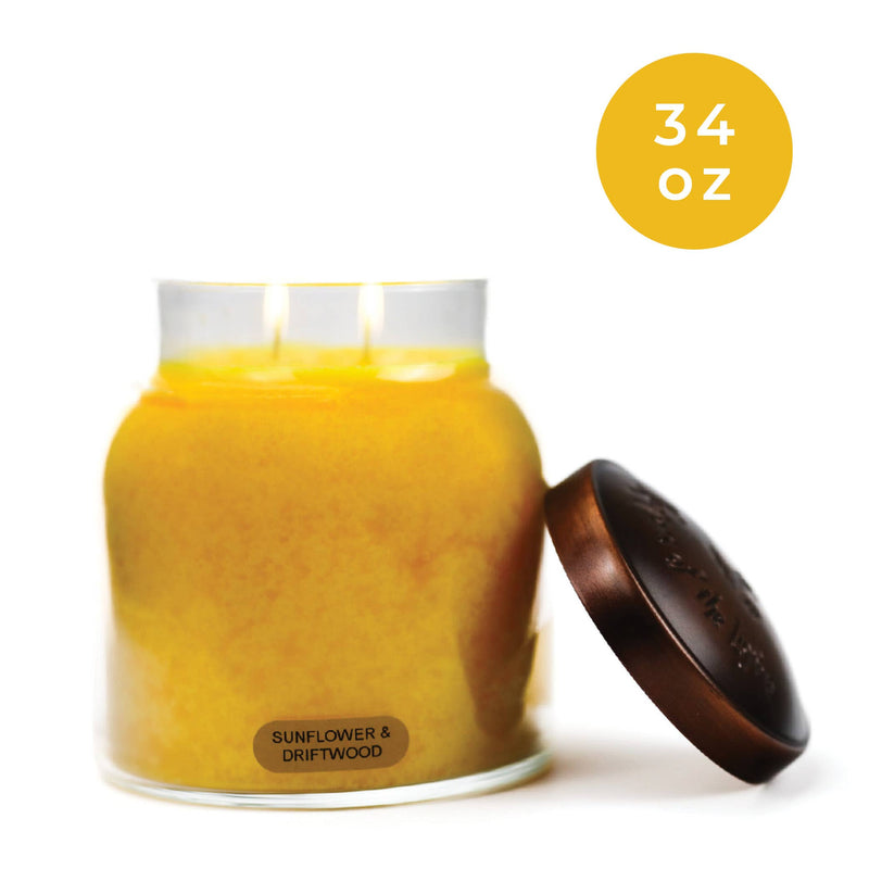 KOTL Papa Candle (34oz.) – Sunflower & Driftwood