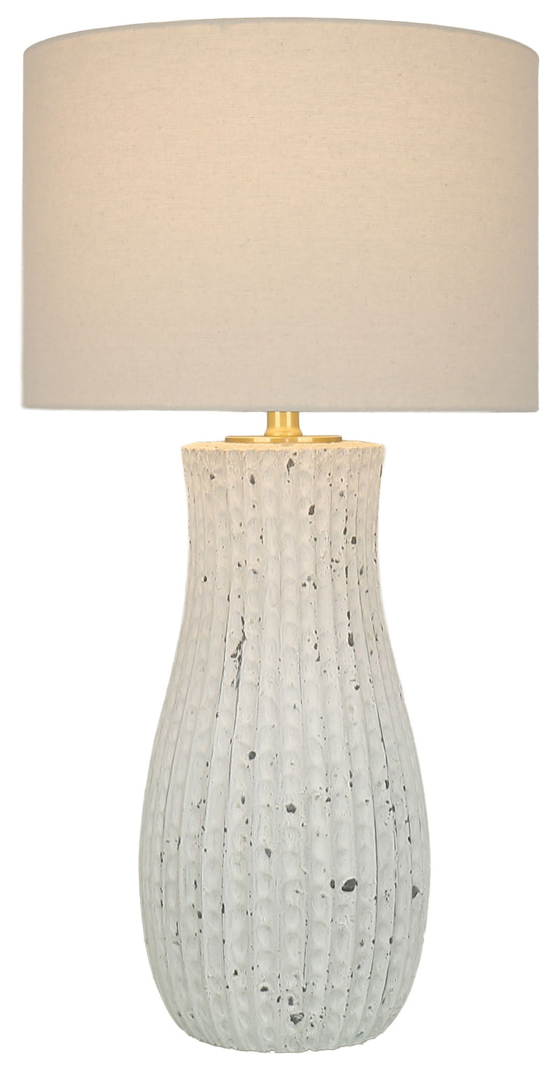 Chalkshore - 31 X 16 - Ceramic Table Lamp - White Speckled Ceramic