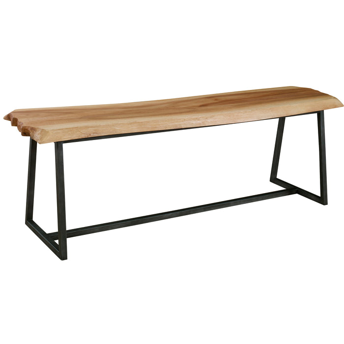 Laurel - Wooden Bench - Light Brown