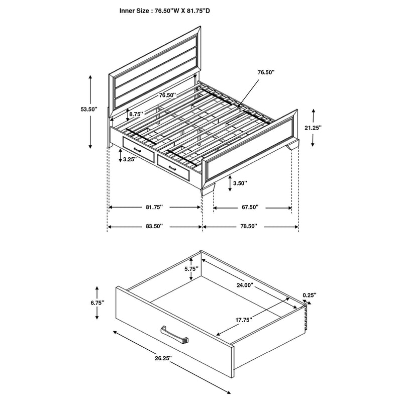 Copper - Bedroom Set
