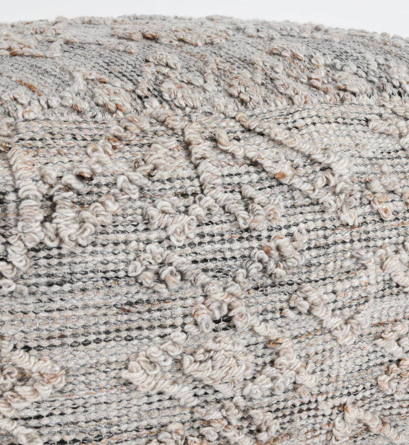 Tundra - Pouf - Gray Multi