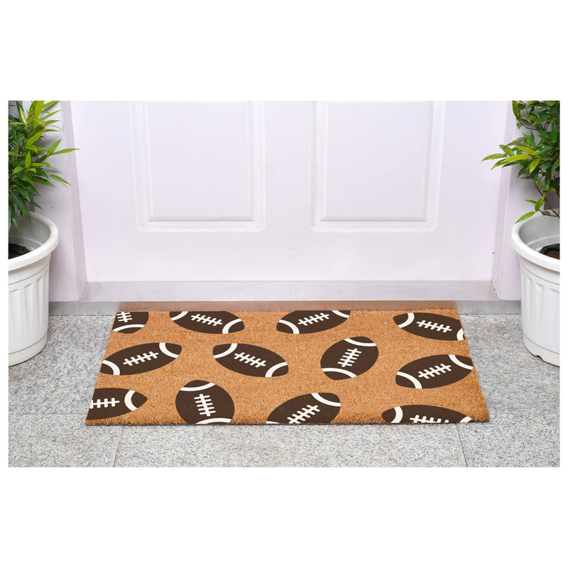 Game Day Football Doormat