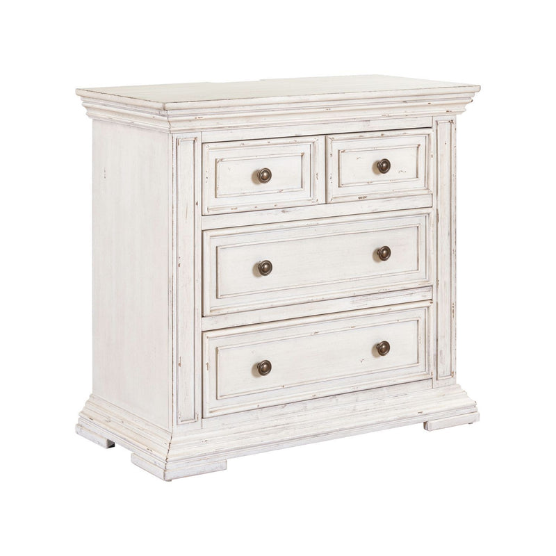 Big Valley - Bedside Chest With Charging Station