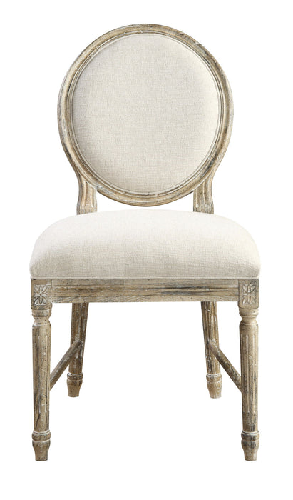 Upholstered Dining Chairs (Set of 2) - Brown