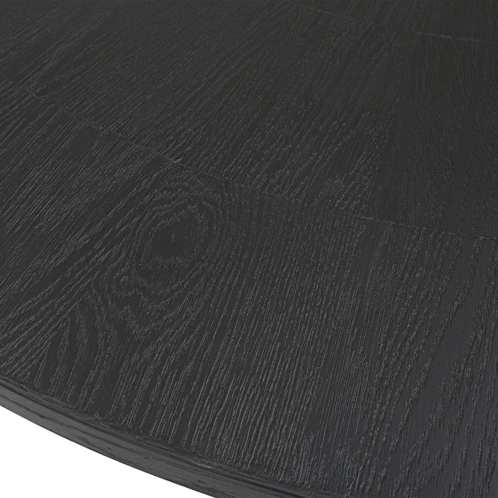 Gidran - Round Dining Table - Black