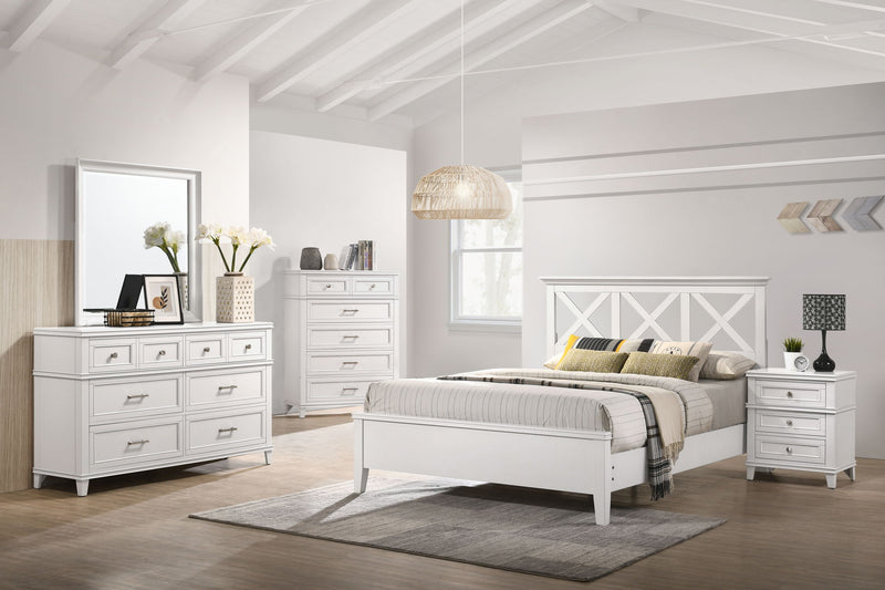 Nova II - 3 Drawer Nightstand With USB