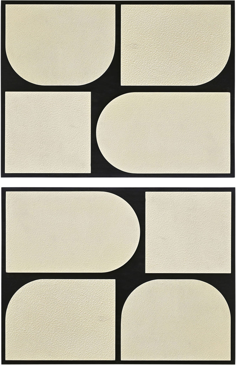 Icon - Mango Wood 2 Piece Wall Art