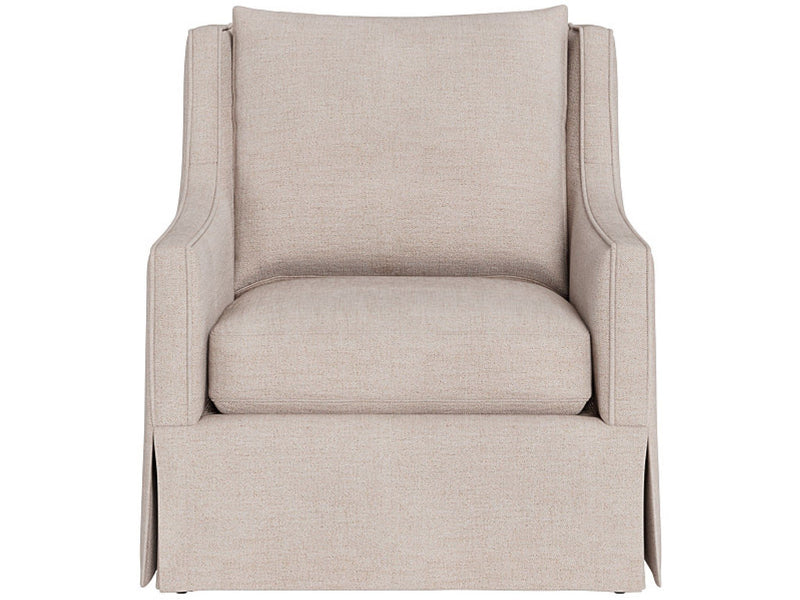 Hudson - Skirted Petite Chair, Special Order - Beige
