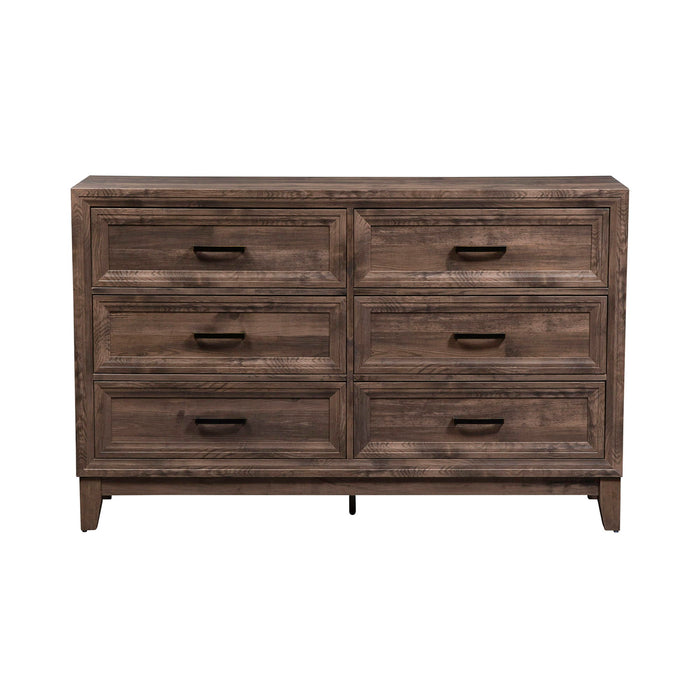 Ridgecrest - 6 Drawer Dresser - Light Brown