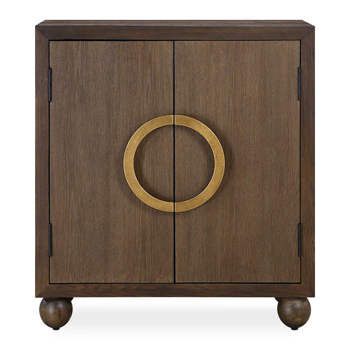 Mayenne - 2 Door Wood Cabinet - Oak