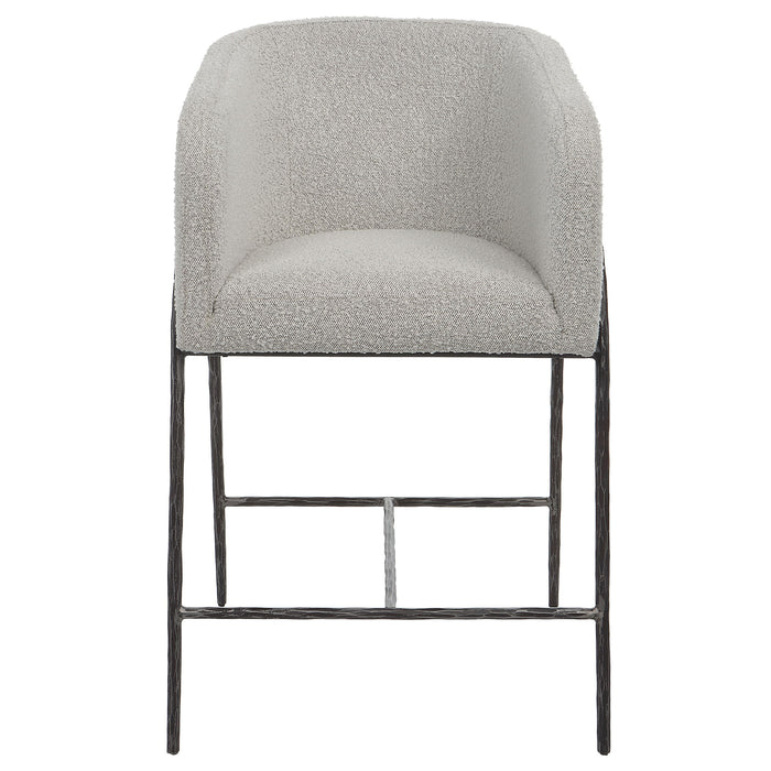 Jacobsen - Gray 27" Counter Stool