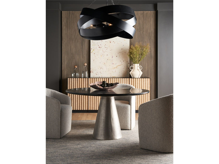 Modern - Slate Dining Table - Black