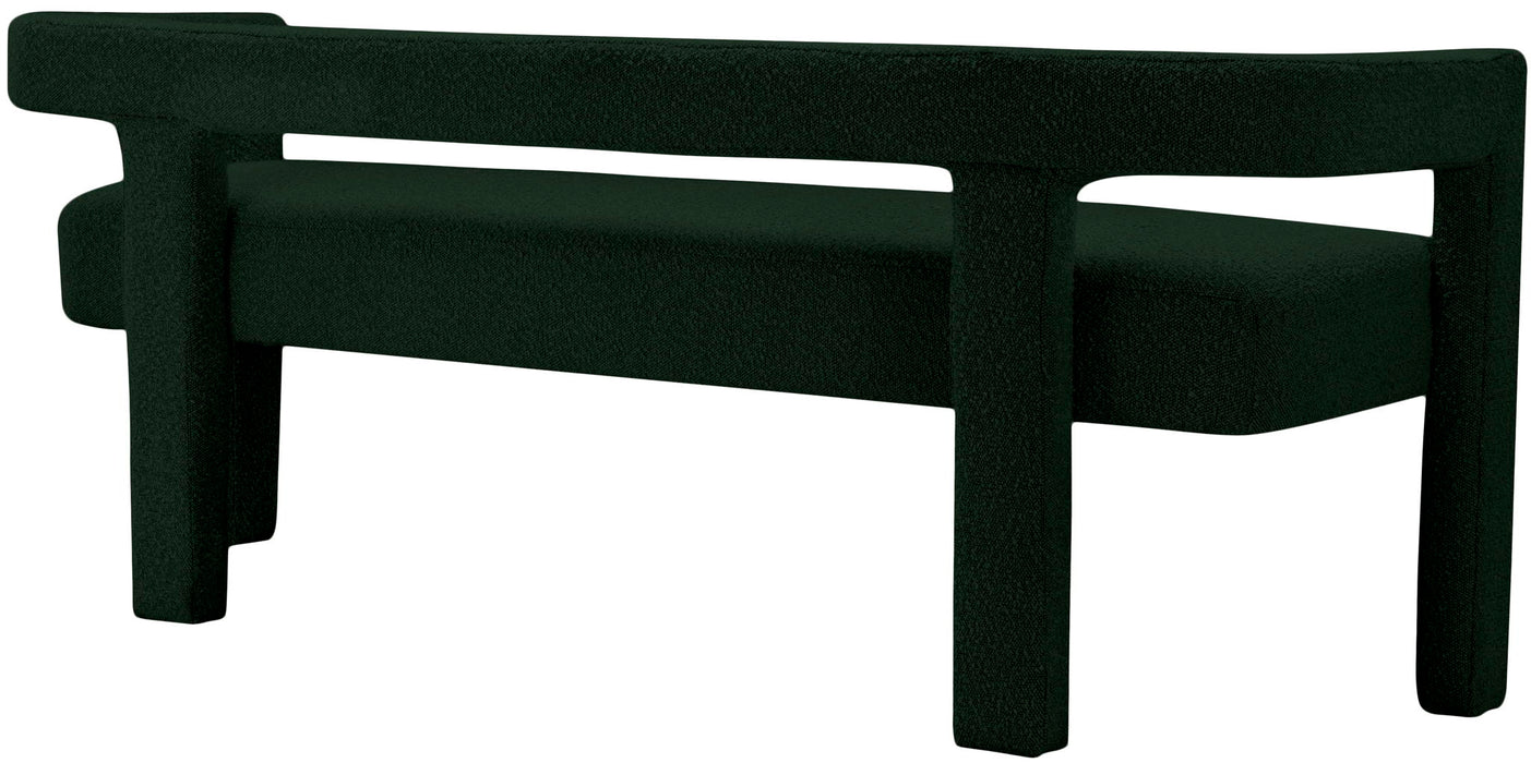 Athena - Boucle Fabric Bench