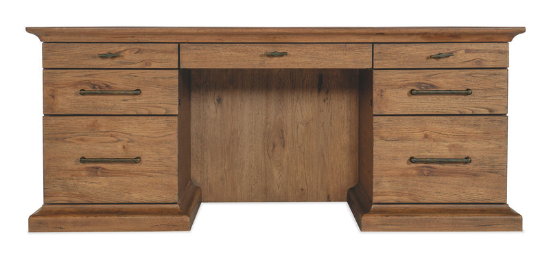 Big Sky - Executive Desk - Light Brown