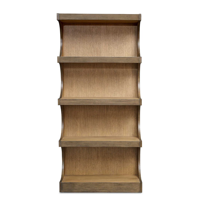 Osrick - Modern Etagere - Woodtone