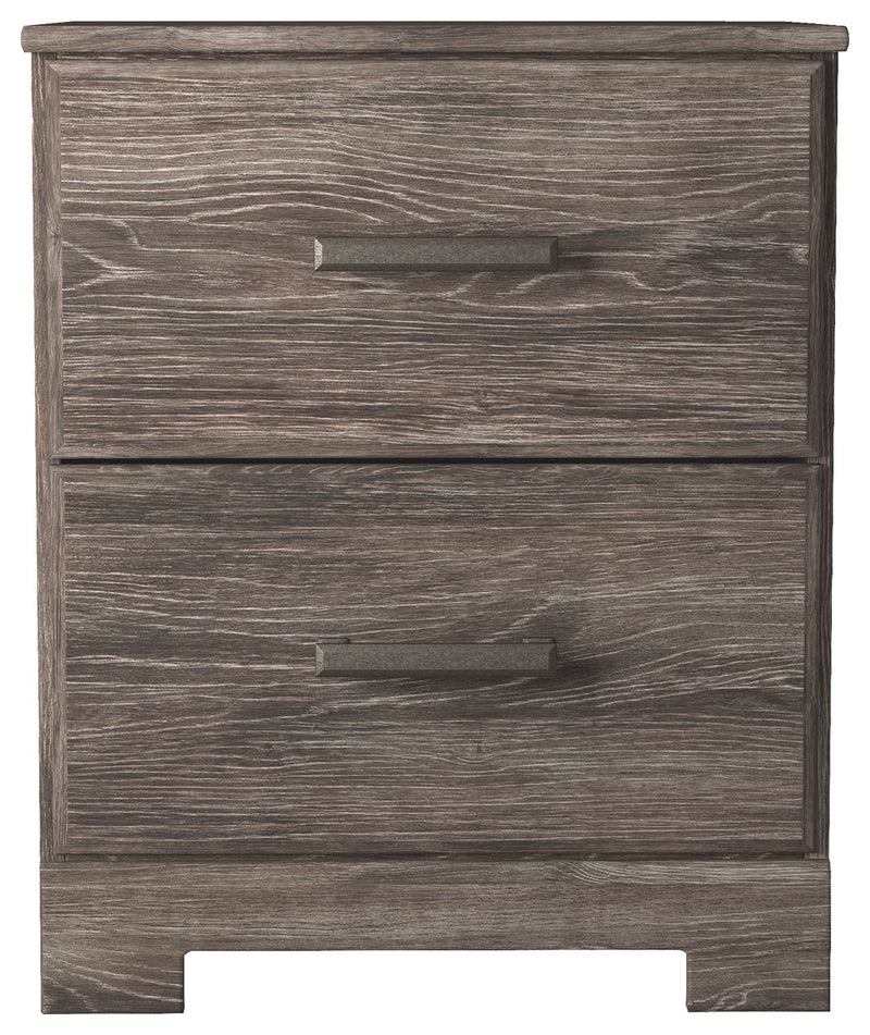 Ralinksi - Two Drawer Night Stand - Gray