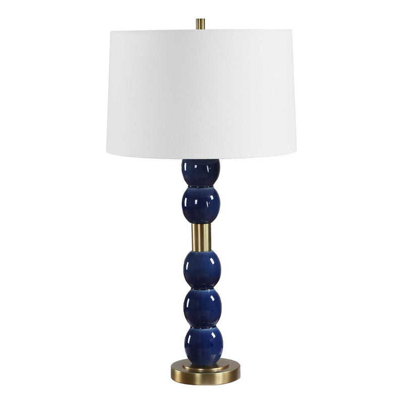 Bellore - Glaze Table Lamp - Blue