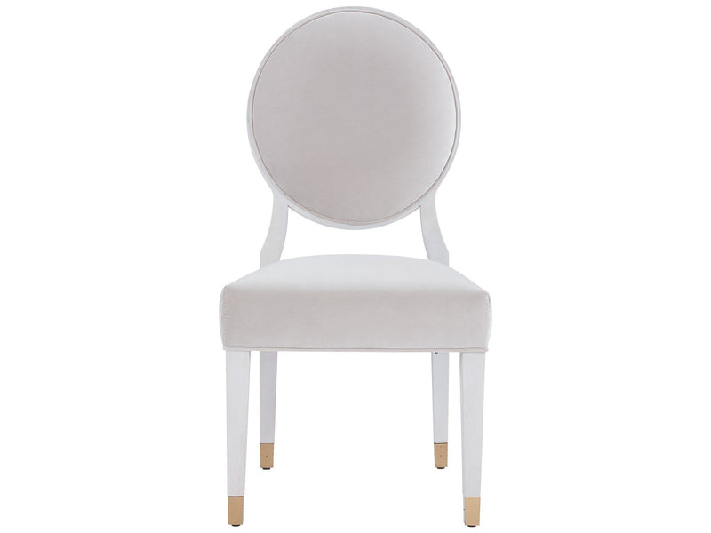 Love. Joy. Bliss.-Miranda Kerr Home - Love Joy Bliss Oval Side Chair (Set of 2) - White