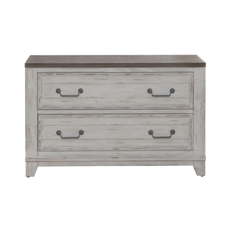 River Place - Curio Base - Riverstone White & Tobacco