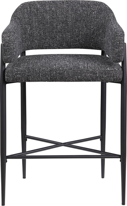 Dame - Fabric Upholstered Counter Stool (Set of 2)