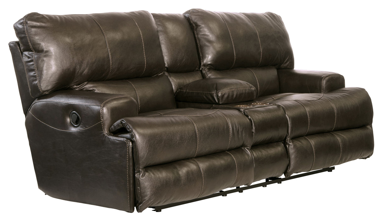 Wembley - Lay Flat Reclining Console Loveseat