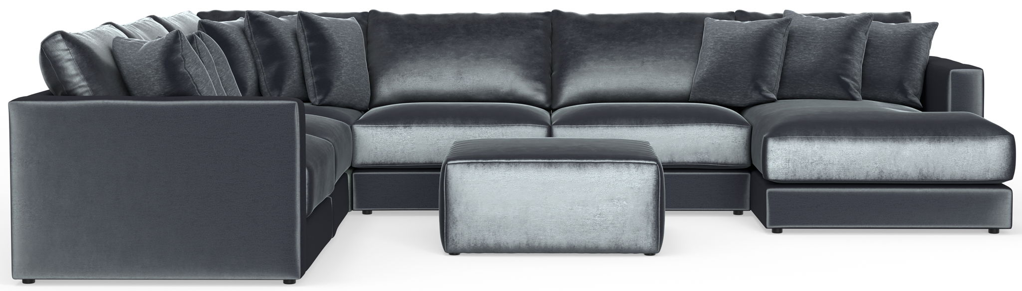 Remington - Modular Sofa And Cocktail Ottoman