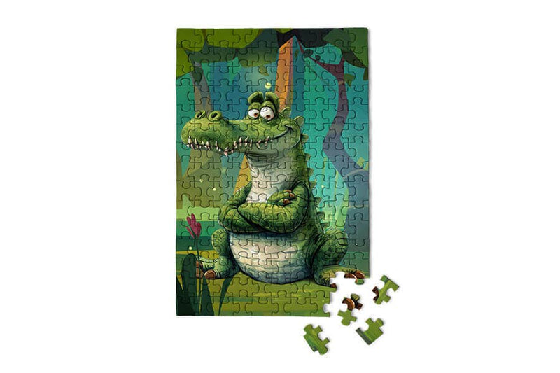 See You Later Alligator - Crocodile Zoo Gardens Mini Puzzle