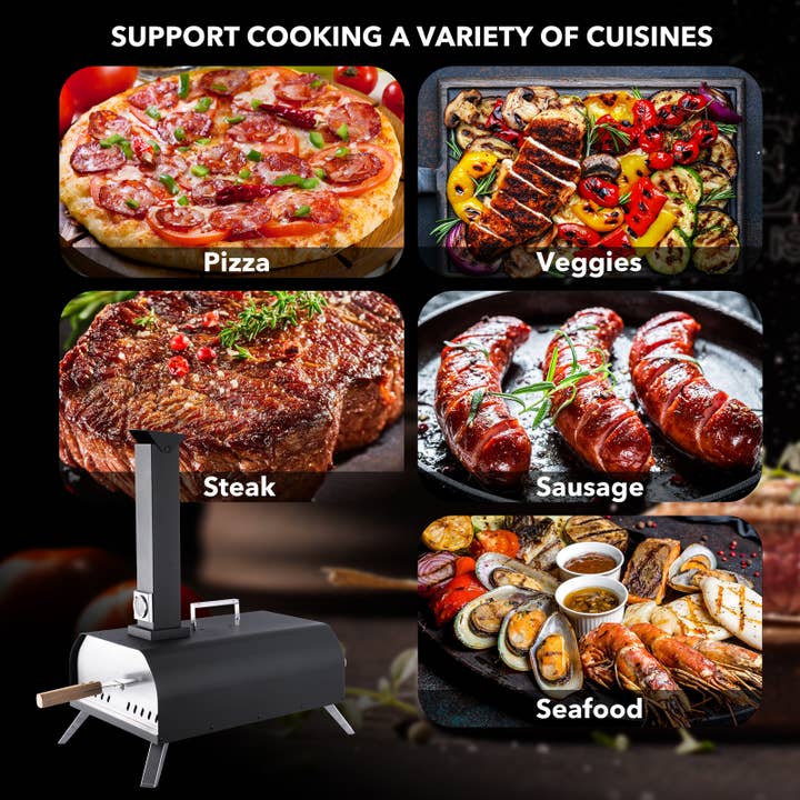 Outdoor Wood-Fired Pizza Oven