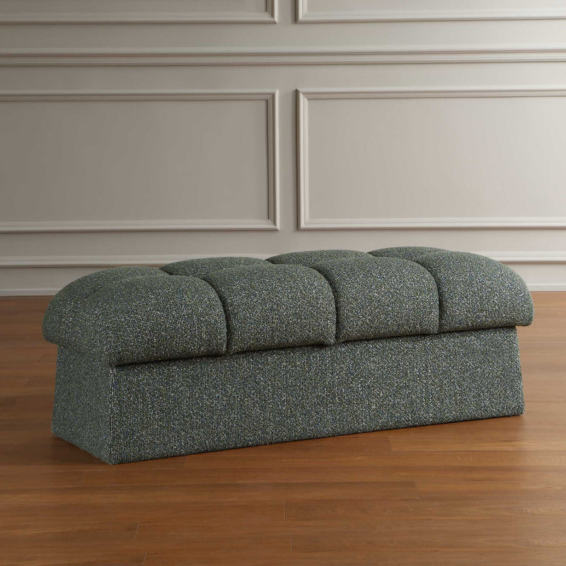 Harlem - Bench - Moss Green / Lake Blue