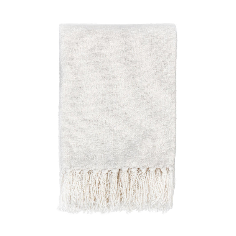 Aria - 50" x 70" Boucle Throw - Ivory