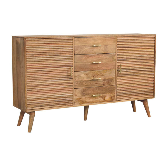 Soba - T Bar Large Nordic Chest - Oak