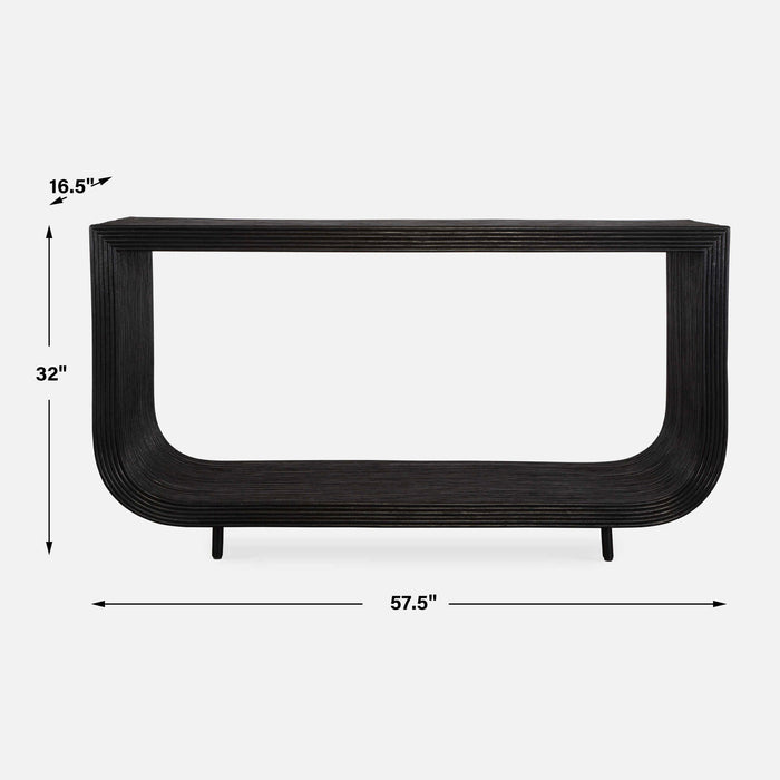 Compton - Console Table - Black