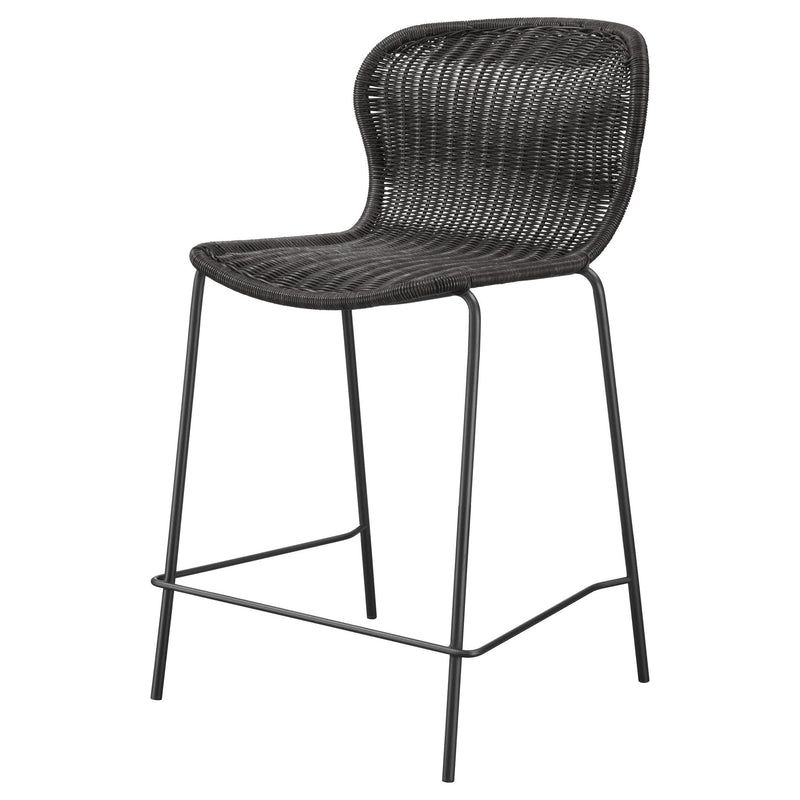 Mckinley - Counter Chair (Set of 2) Seat - Brown